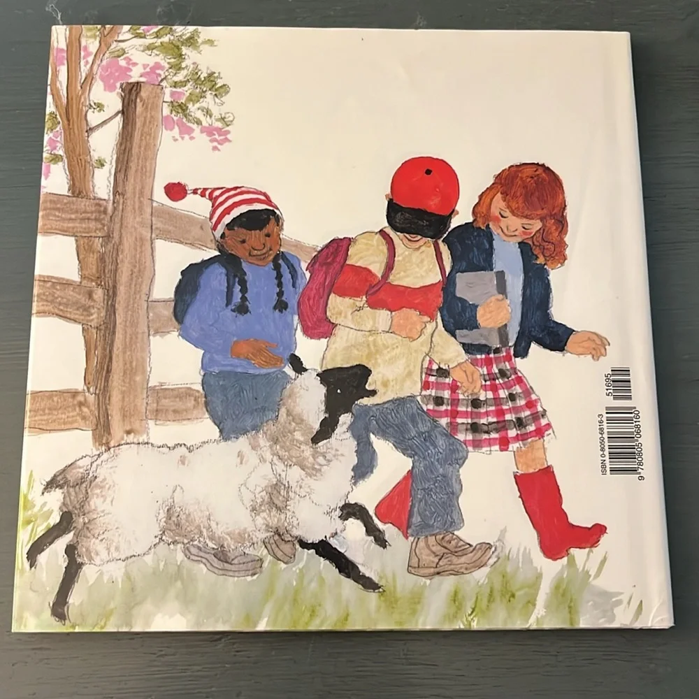 Mary Was a Little Lamb Book Hardback EUC First Edition 2004